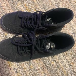 Black High Top Vans